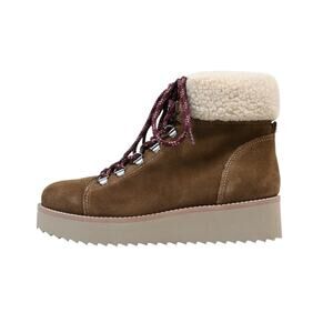 Sam Edelman Womens 8.5 Franc Suede Hiking Suede Boots in Toffee NEW